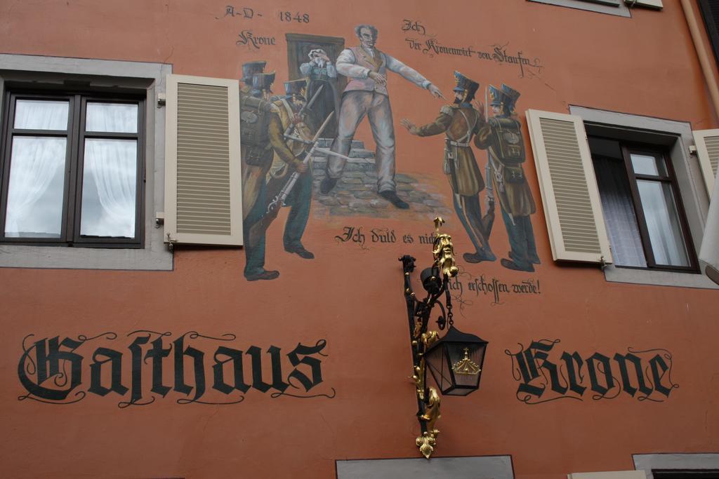 Die Krone Staufen im Breisgau Exterior foto